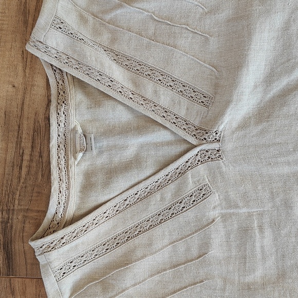 EUC 100% Linen Blouse - Picture 3 of 9